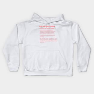 entrepreneur Kids Hoodie